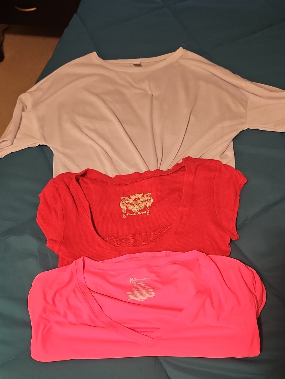 Women's Scoop Neck Top in Bright Pink